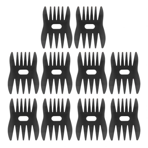 ACDANC 2026 New Men Wide Tooth Comb, Double Sided Men Comb 10Pcs Plastic Safe Design Lightweight Rounded Teeth for Home for Hairstyling, Hair Care, Detangling, Daily Use, Salon, Home Grooming