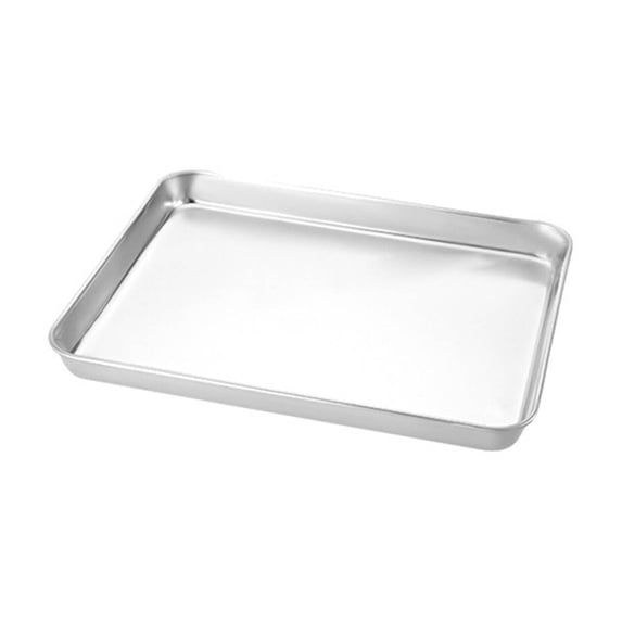 ACDANC 2026 New Metal Litter Box Deep Tray Stainless Steel Cat Litter Box Flat Bottom Design Small Litter Box for Cats Kittens B403033㎝