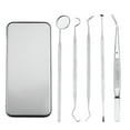 thumbnail image 1 of ACDANC 2026 New Metal Tooth Picking Tool Stainless Steel Toothpick Portable Oral Tooth Cleaning Tool Set for Home, Travel, Office, Outdoor, 1 of 4