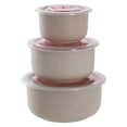 thumbnail image 1 of ACDANC 2026 New Microwave Cereal Bowls with Lids Built-In Vents,3 Pcs Bento Meal Prep Containers with Lids,For Soup,Oatmeal,Breakfasts Or Desserts (6Inch + 5Inch + 4Inch), 1 of 7