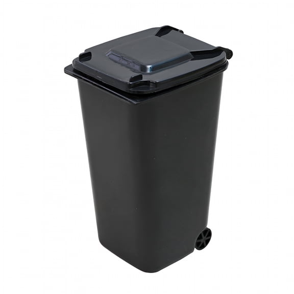 ACDANC 2026 New Mini Capacity Outdoor Trash Can with Wheels and Secure Lid Durable and Weather-Resistant,Ideal for Home Use for Patio,Garden,Driveway,Porch