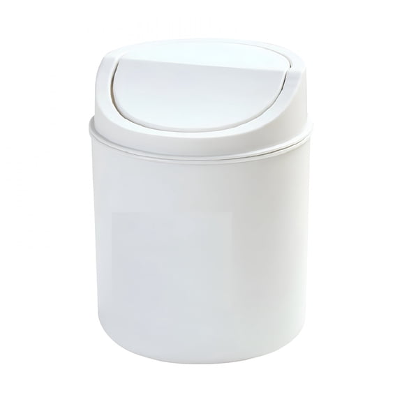 ACDANC 2026 New Mini Tabletop Trash Cans Can Mini Room Creative Cover Kitchen Living Waste Kitchen Restaurant Bar,Stylish Countertop Trash Bin Table Waste Paper Basket Round Small Trash Can