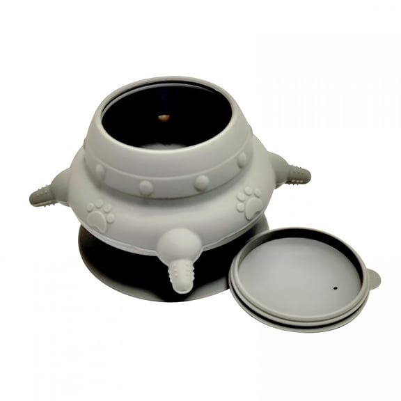 ACDANC 2026 New Multi-Puppy Nursing Station with 4 Silicone Nipples-Puppy&Kitten Feeder Bowl 240Ml Capacity-For Feeding Milk to Multiple Puppies Or Kittens Simultaneously