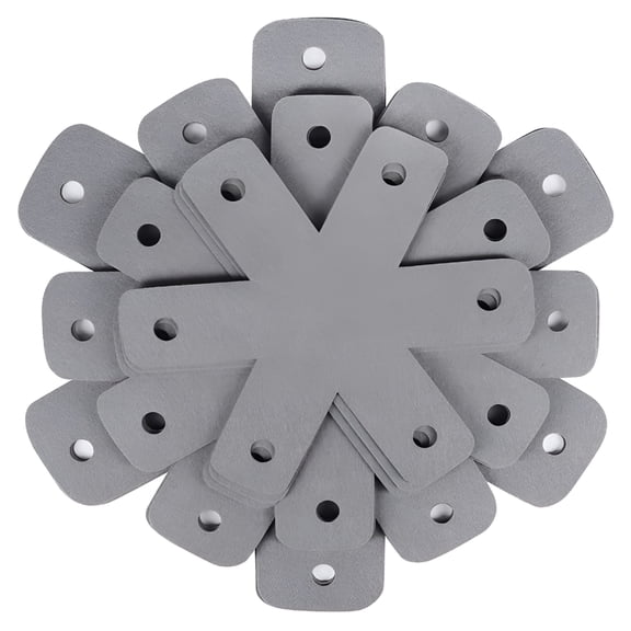 ACDANC 2026 New Non-Woven Felt Pot Holders Pan Pot Protectors Set of 12 and 4 Different Sizes Pan Protectors for Stacking and Protecting Your Cookware Gray