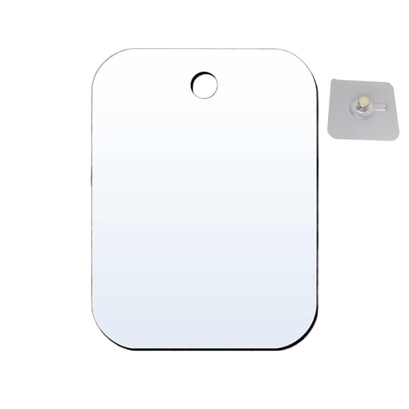 ACDANC 2026 New Oversized Fog-Free Shower Mirror - 10.7X8 Inch Shatterproof Acrylic Wall Mounted Makeup Mirror,Wall Mount Or Handheld Design Shower Mirror Fogless for Shaving(43% Larger Surface)