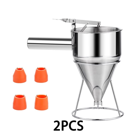 ACDANC 2026 New Pancake Batter Dispenser,Easy Care Maintenance Cupcake Maker Machine,Convenient Washing Griddle Breakfast Kit,No Mess Clean Up Baking Kitchen Accessories,600Ml