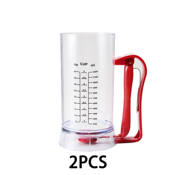 ACDANC 2026 New Pancake Batter Dispenser,Reliable Control Action Pancake Batter Dispenser with Handle,Consistent Pouring Flow Baking Kitchen Accessories,No Mess Guarantee Cupcake Maker Machine,Large