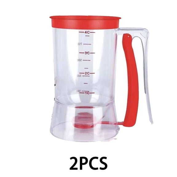 ACDANC 2026 New Pancake Batter Dispenser,Sleek Modern Design Pancake Batter Dispenser with Handle,Stylish Look Baking Kitchen Accessories,Functional Shape Design Griddle Breakfast Kit,18.5*11Cm