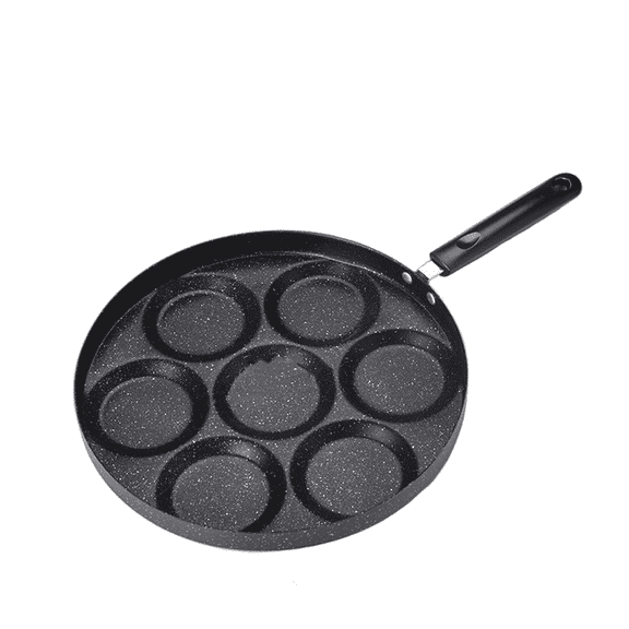 ACDANC 2026 New Pancake Pan High Temperature Resistant Wok Lightweight Design Anti-Slip Handle Nonstick Frying Pan Style1 for Home Camping Kitchen