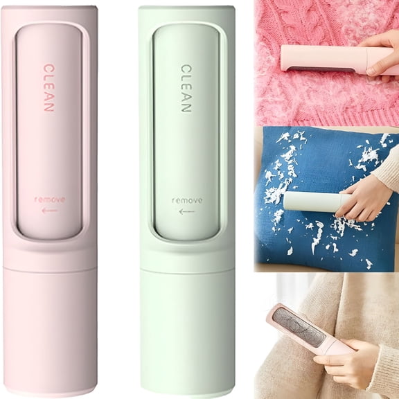 ACDANC 2026 New Pet Hair Remover Roller,Reusable Pet Hair Remover Brush,2-In-1 Lint Roller,Lint Roller Portable,Eco-Friendly Cat and Dog Hair Remover for Clothes,Furniture,Upholstery,Car,Home