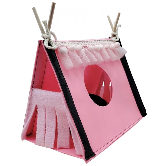 ACDANC 2026 New Pet Hideout Hideout Cave Two Side Curtain Cage Accessories for Bunny Guinea Pigs Small Animal for Play Hideout House for Cage,Pet Room,Home,Apartment,Play Area Use