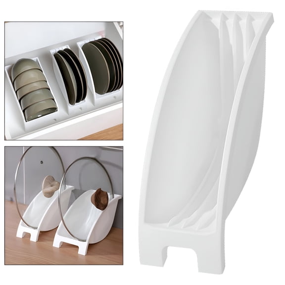 ACDANC 2026 New Plate Rack Cradle Storage Dinner Plate Holder for Cupboard Home Drawers for Kitchen,Cabinet,Countertop,Pantry