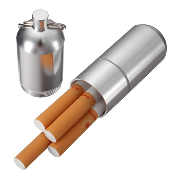 ACDANC 2026 New Portable Toothpick Holder,Metal Toothpick Box,Pocket with Keychain Toothpick Container Suitable for Outdoor Camping Travel Picnic