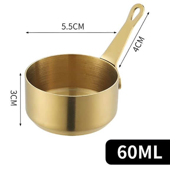 ACDANC 2026 New Pot Gravy Stainless Steel Milk Pot Mini Sauce Pan Small Saucepan Nonstick Sauce Pot for Cooking, Sauces, Heating, Milk, Soup, Small Meals