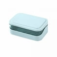 thumbnail image 1 of ACDANC 2026 New Rack Soap Bar Container Holder Case Travel Dish Storage Drainers Box Cover Dishes Plastic,Travel Soap Case,Travel Soap Container,1X Soap Box for Travel, Bathroom, Gym, Camping, Picnic, 1 of 7