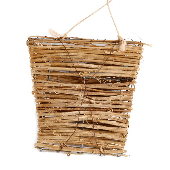 ACDANC 2026 New Rattan Flower Basket Thanksgiving Wall Mounted Vintage Flat Flower Basket for Home,Porch,Garden,Entryway