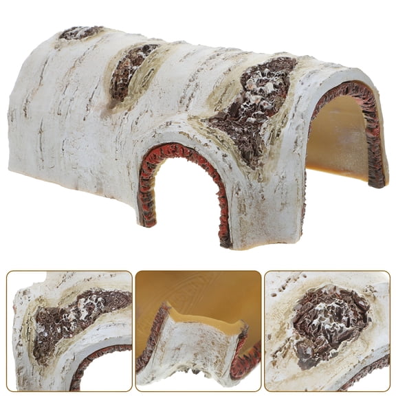 ACDANC 2026 New Reptiles Hide in Caves, Lizards, Lions, Geckos, Spiders, Snakes, Reptiles Hide in Caves, Pets, Simulation Resin Landscaping (Small Size)