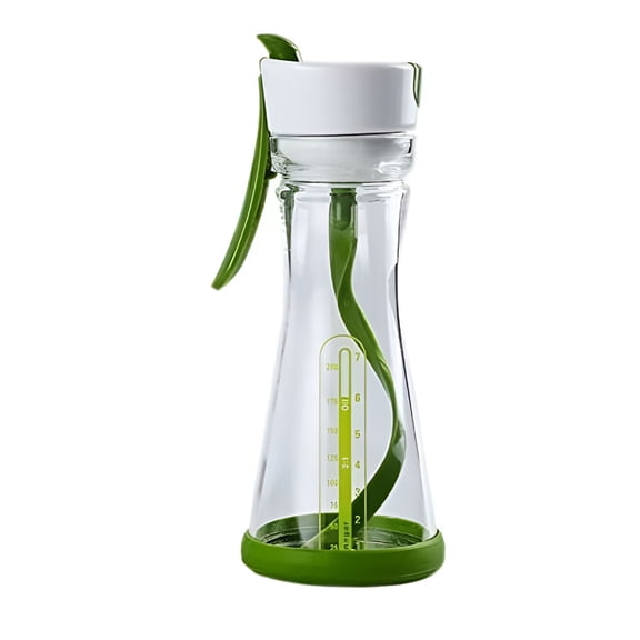 ACDANC 2026 New Salad Dressing Shaker,Dishwasher Safe Container with Auto Closing Lid for Creamy Dressings,Set of 2 for Salads, Cooking, Meal Prep, Kitchen Use, Dining Table