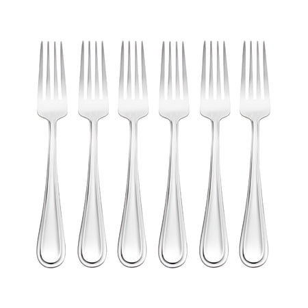 ACDANC 2026 New Set of 6 Stainless Steel Dinner Fork Set for Home, Kitchen, Dining, Restaurant, Party, Daily Use
