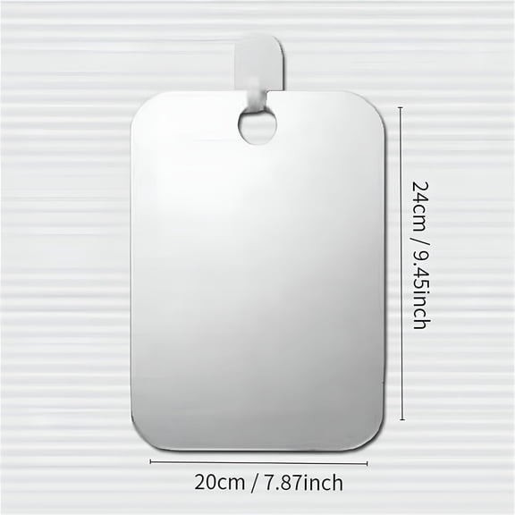 ACDANC 2026 New Shatterproof Acrylic Handheld & Wall-Mountable Shower Mirror, Ideal for Shaving and Makeup, Suitable for Travel and Camping for Bathroom, Vanity, Dorm, Rv, Gym Medium Size 8X6 Inches