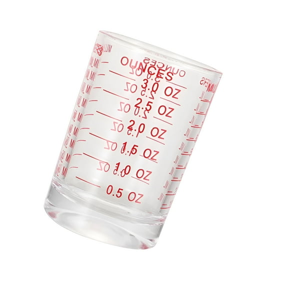 ACDANC 2026 New Shot Glass Measuring Cup 3 Ounce/ 90Ml Measuring Glass with Measuring Lines,For Measuring,Liquids,Alcohol,Coffee,Cooking,Baking
