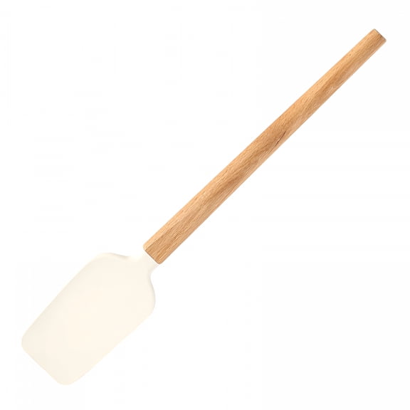 ACDANC 2026 New Silicone Spatula Wooden Handle Heat Resistant Food Grade Bpa Free Dishwasher Safe Baking Non-Scratch Flexible Scraper Baking Spatula Kitchen Gadgets