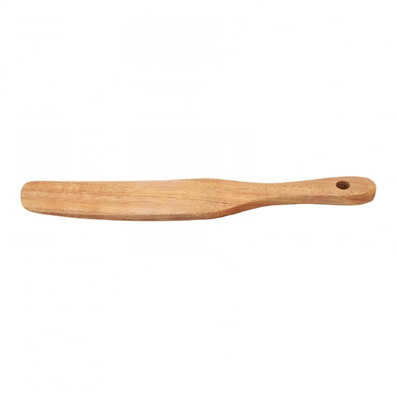 ACDANC 2026 New Skinny Spurtle for 11" Spatula Skinny Spreading Spurtle Wooden Dough Whisk for Cooking Wooden Cooking Utensils with Hanging Hole Kitchen Mixing Tool