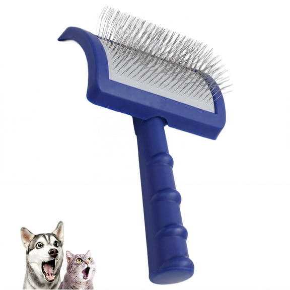 ACDANC 2026 New Slicker Brush for Dogs,Cat Brush for Shedding,Deshedding Dog Brush for Home,Grooming,Salon,Dark-Blue