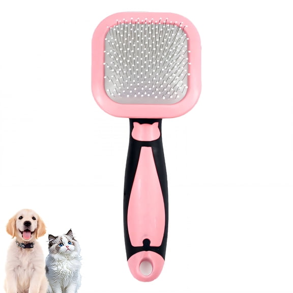 ACDANC 2026 New Slicker Brush for Dogs,Cat Brush for Shedding,Dog Brush for Shedding,For Dogs Cats Pets Pink