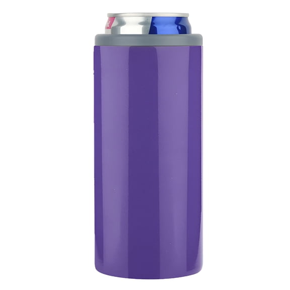 ACDANC 2026 New Slim Can Cooler,Double Walled Stainless Steel Insulated Beer Can Holder,Works with All 12 Oz Cans,Bottles and As A Pint Cups