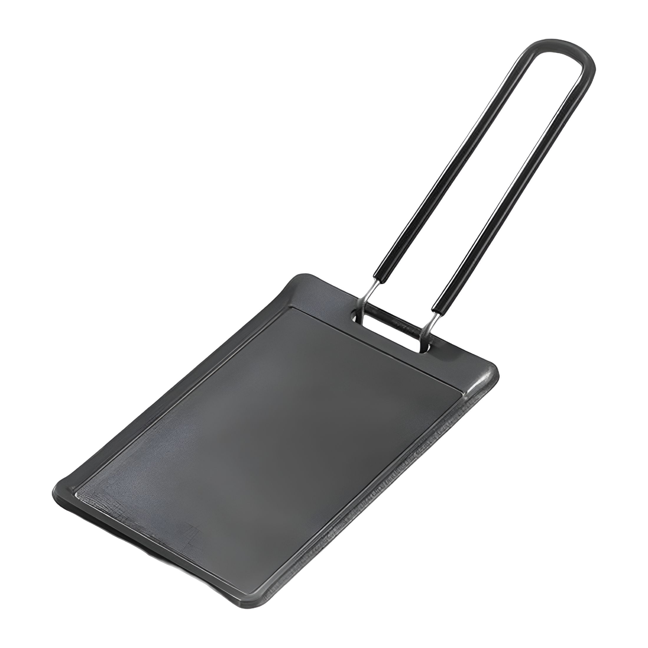 ACDANC Portable Cast Iron Campfire Griddle, Rectangular BBQ Pan with ...