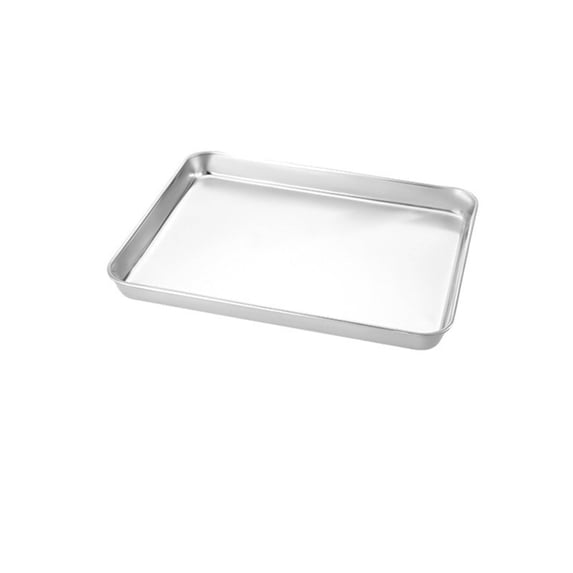 ACDANC 2026 New Small Litter Box Stainless Steel Material Stainless Steel Cat Litter Box Even Heat Distribution Metal Litter Box for Kittens Apartment 2114818Cm