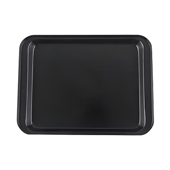 ACDANC 2026 New Small Non Stick Baking Pan for Oven for Cookies,Bread,Pastry,Lasagna 10X7 Inch Rectangular Cookie Sheet Cake Tray Commercial Grade Carbon Steel Black