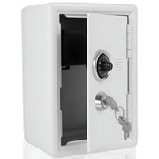 ACDANC 2026 New Small Safe for Kids Metal Lock Safe Box Mini Money Box for Kids Mini Pink Case with Lock for Home Money, Cash, Jewelry, Kids Valuables, Savings, Personal Items Storage.