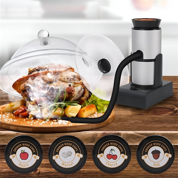 ACDANC 2026 New Smoker Kit with Torch Food Smokers with 4 Flavors Wood Chips Portable Indoor Infuser for Cooking Drink Whiskey Steak Salmon Cheese Bbq,For Meats,Cheese,Drinks,Grilling,Smoking