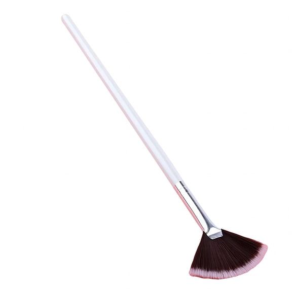 ACDANC 2026 New Soft Face Brush Fan Shape Soft Bristle Long Handle Versatile Makeup Tool for Blending,Contour,Highlighting,Makeup Application,Beauty
