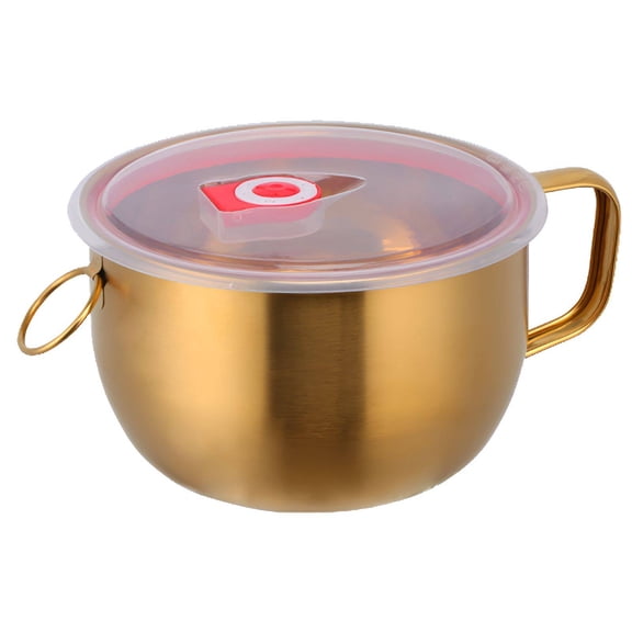 ACDANC 2026 New Soup Containers with Lids Side Handle Ring Soup Mugs with Handles Safe Anti Scald Protection Soup Containers for Home Kitchen Office Cafe Restaurant Travel Breakfast Lunch Dinner Gold