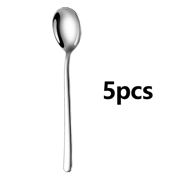 ACDANC 2026 New Spoons Versatile for All Meals Soup Spoons Sleek and Simple Style Small Spoons for Home Kitchen Dining Restaurant Cafe Steel4