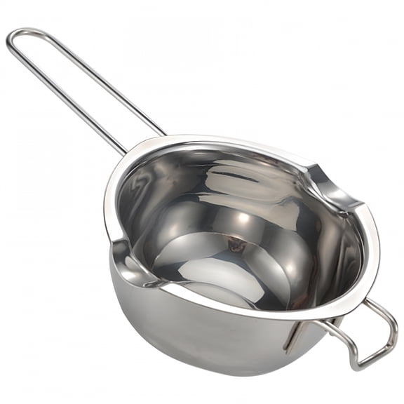 ACDANC 2026 New Stainless Steel Double Boiler Pot 400Ml Cooking Pot with Handle Large Capacity Steel Melting Pot,For Butter,Chocolate,And More,304 Stainless Steel