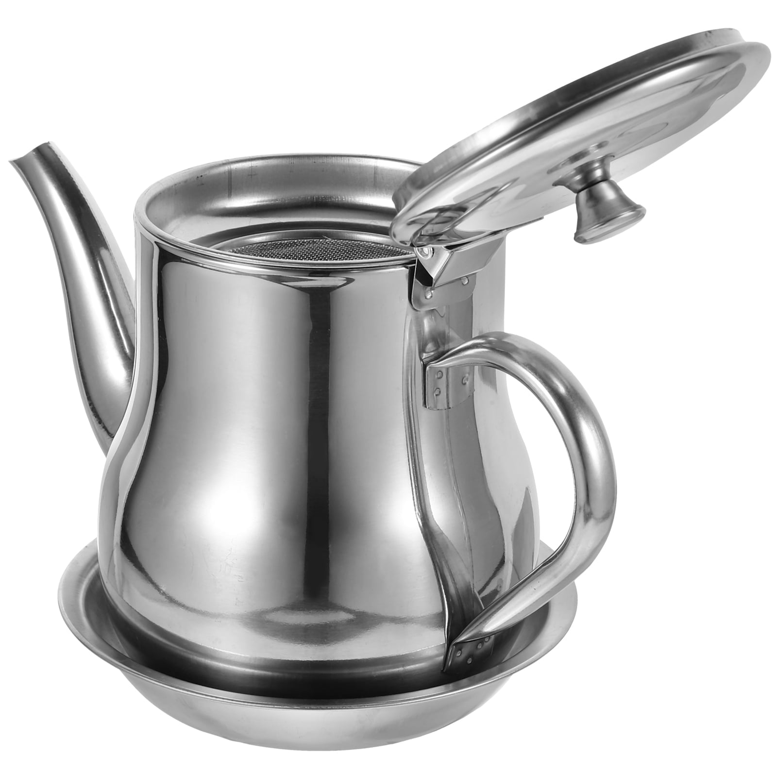 Small Oiling Containers ACDANC 2026 New Stainless Steel Oil Pot Filter Oil Storage Container ...