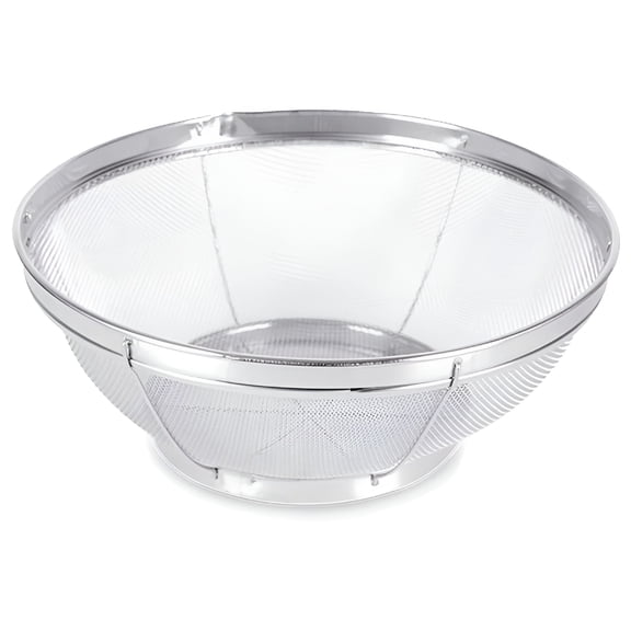 ACDANC 2026 New Stainless Steel Rice Sieve Bowl,Fine Mesh Strainer,Large Metal Colander for Rice,Quinoa,Yogurt for Kitchen, Home, Restaurant, Camping, Bakery