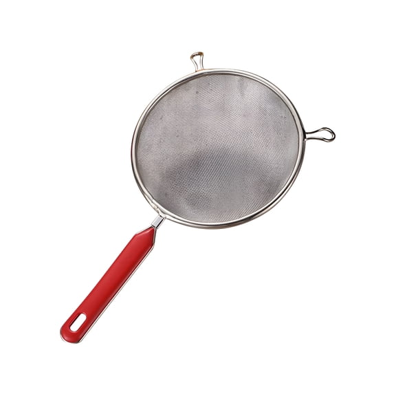 ACDANC 2026 New Stainless Steel Strainer with Long Handle,Extra Fine Mesh Strainer with Handle,Stainless Steel Sieve Strainers for Kitchen Rice Juice (6.3 Inch)