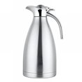 thumbnail image 1 of ACDANC 2026 New Stainless Steel Thermal Coffee Carafe Sealed Lid Beverage Jar Teapot Jug Vacuum Insulated Pitcher for Milk Juice Home Kitchen 2L for Home,Office,Cafe,Travel, 1 of 6