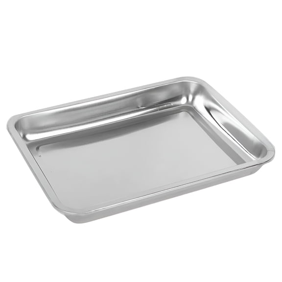 ACDANC 2026 New Stainless Steel Toaster Oven Pan Tray,Heavy Duty&Healthy,Mirror Finish&Easy Clean,Deep Edge,Dishwasher Safe,Small Baking Tray,Toaster Oven Tray Replacement