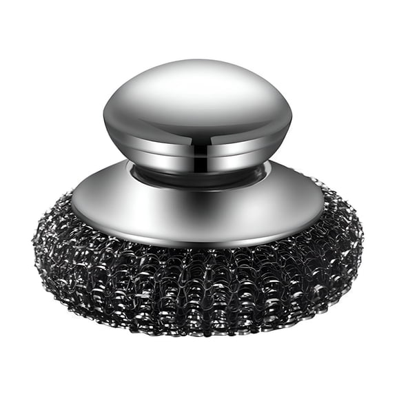ACDANC 2026 New Steel Wool Washer Improved Stainless Steel Wool Washer with Handle Detachable Metal Wool Pad for Cleaning Plates Pans Stoves Sinks for Kitchen, Cookware, Grill, Sink