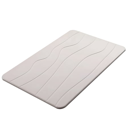 ACDANC 2026 New Stone Bath Mat Diatomaceous Earth Bath Mat Non-Slip Super Absorbent Stone Bath Mats for Bathroom Quick Drying Diatomite Stone Shower Mat Large Natural Easy to Clean