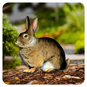 ACDANC 2026 New Style1 Garden Statue - Resin Rabbit Acrylic Outdoor Animal Decor Sculpture for Garden,Lawn,Patio,Backyard