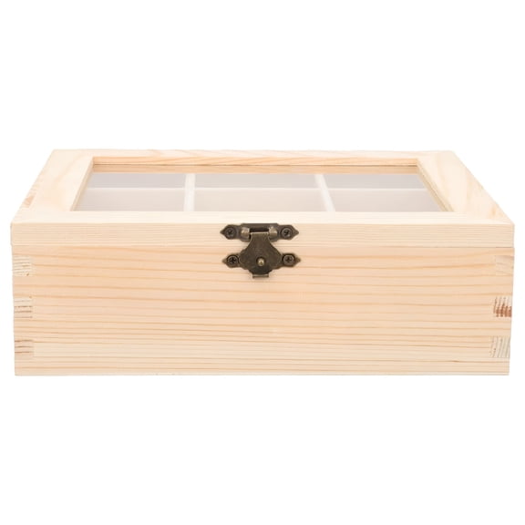 ACDANC 2026 New Tea Bag Countertop Holder Coffee Organizer Compartment Box for Kitchen,Home,Office,Caf