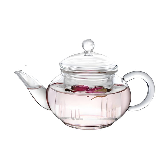 ACDANC 2026 New Tea Cup Set Safe Cleaning Process Tea Sets for Adults Elegant Present Option Glass Teapot with Infuser, Style1, for Tea Time, Gifting, Home Decor, Relaxing, Special Occasions.