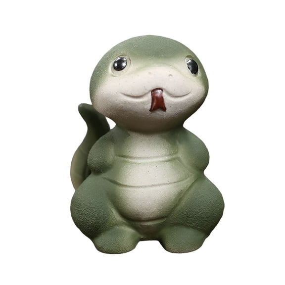 ACDANC 2026 New Tea Pet,Handmade Clay Material Ceramic Tea Pet,Preserves Natural Texture Tea Accessories,Green